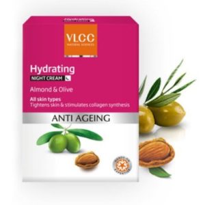 VLCC Hydrating Night Cream 50gm For Tightens Skin