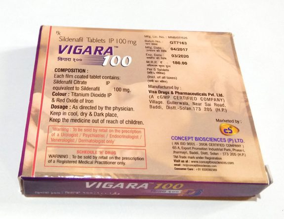 vigara 100 mg tablet