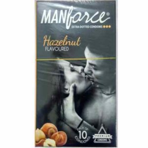 Manforce Hazelnut Flavoured Condoms – 10 Condoms