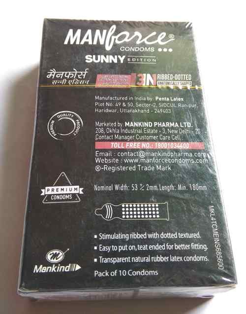 Manforce Sunny Edition Dotted Condom