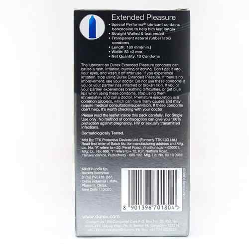 Durex Durex Extended Pleasure condoms 10 pcs