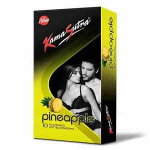Kamasutra Condoms Pineapple Flavoured 10 pcs