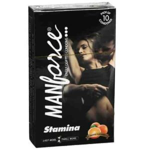 Manforce Stamina Condoms Orange Flavour