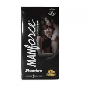 Manforce Stamina Condoms Pineapple Flavour