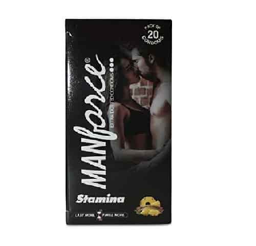 manforce stamina condoms pineapple flavour