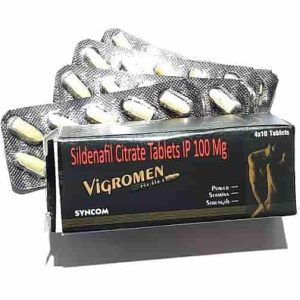 Vigromen Bullet Tablet 100mg – 40 Pieces