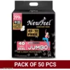 Newfeel Stylish Extra Care Sanitary Pads XXXL 50 pcs
