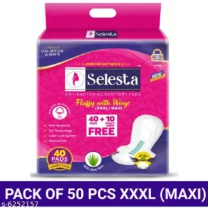 Selesta Sanitary Pad XXXL Size 50 Pcs