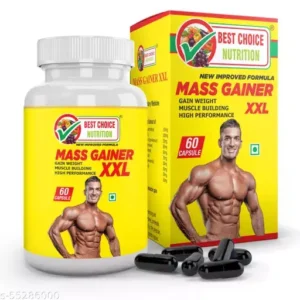 BEST Choice Nutrition Mass Gainer XXL Capsule 60 Pcs