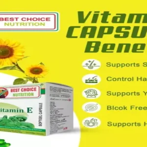 Best Choice Nutrition Vitamin E Capsules