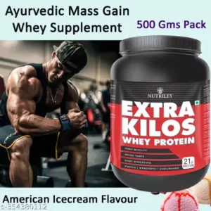 Nutriley Extra Kilos Whey Protein Supplement 500gm