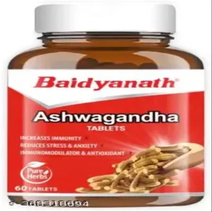 Baidyanath Ashwagandha 60 TB General Wellness Tablets