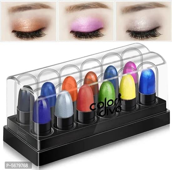 Color Diva Capsule Eyeshadow 12 Shades
